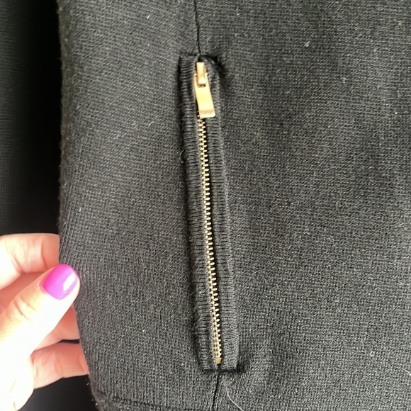 New York and Company Black Sweat Jacket - Picture 2 of 7